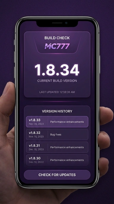 Riwayat Versi mc777 untuk Pengguna Android